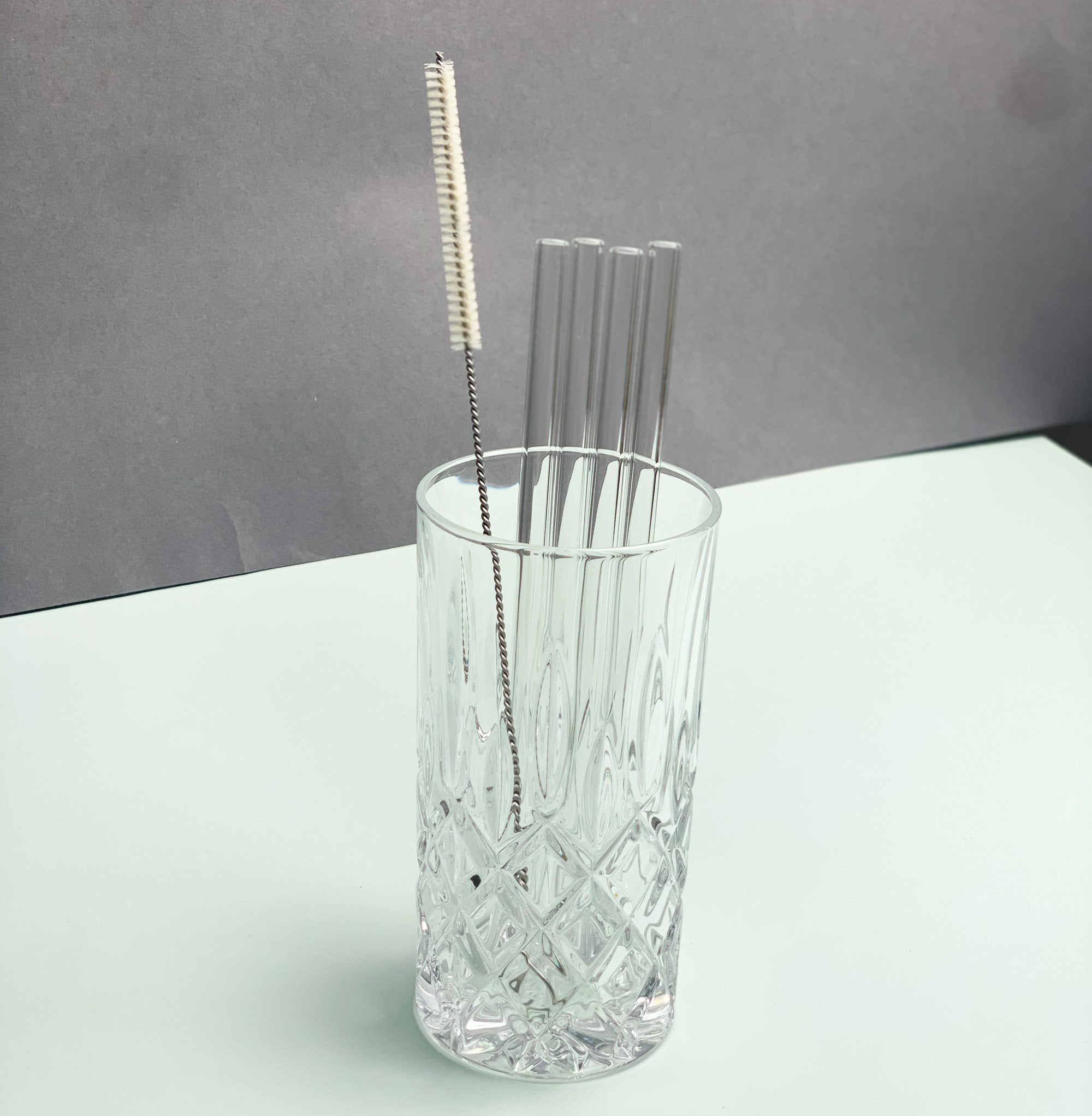 aufbewahrung glas strohhalme Glasstrohhalm