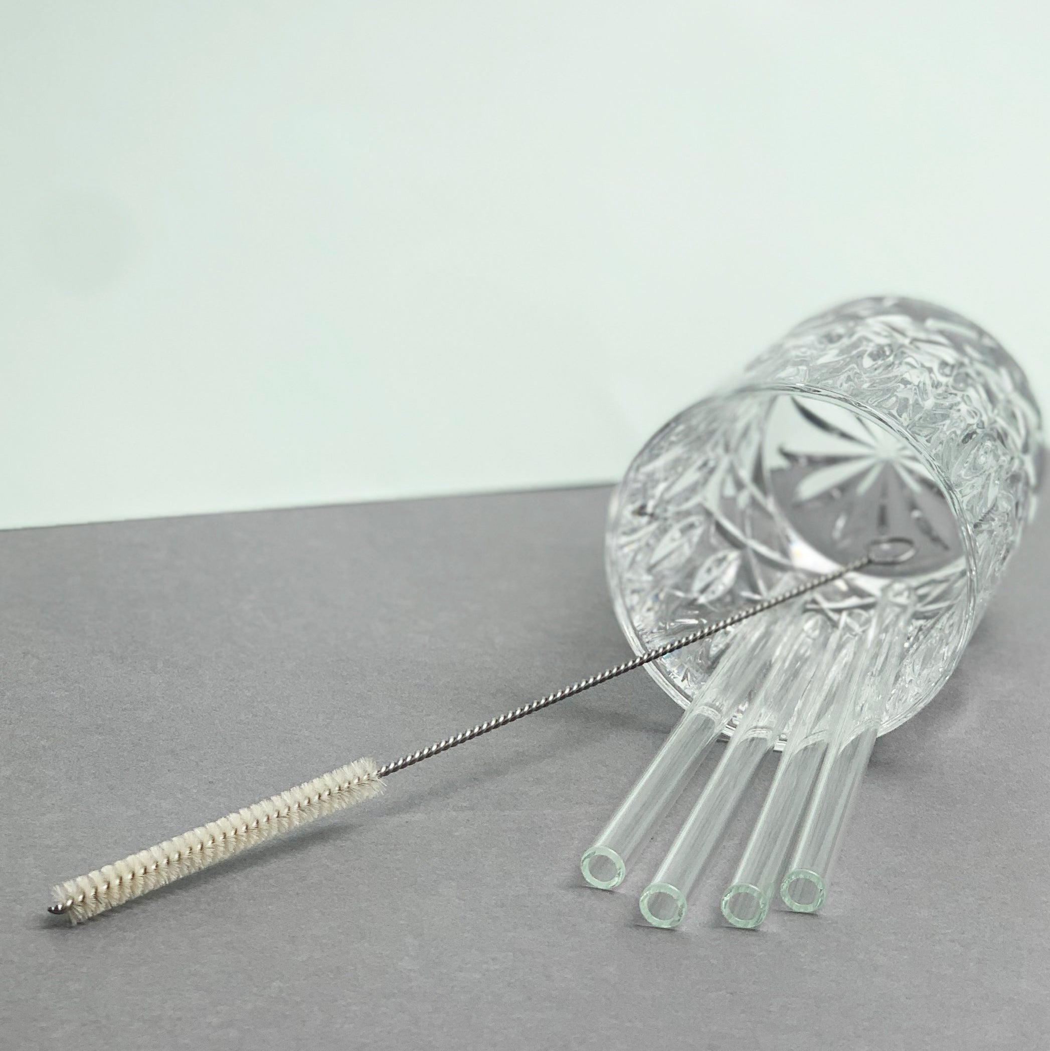 glasstrohhalme aufbewahren Glasstrohhalm